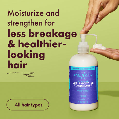 SheaMoisture Scalp Moisture Conditioner Aloe Butter 13oz